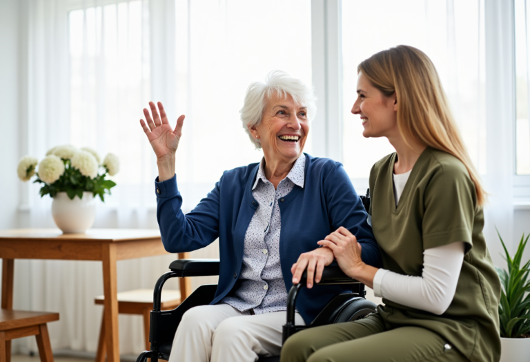 Safe senior living home when your story is being heard